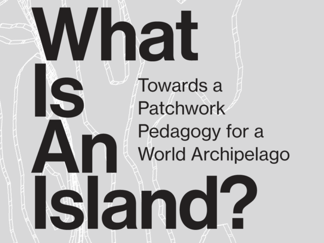 What Is an Island? Panel discussion and book launch