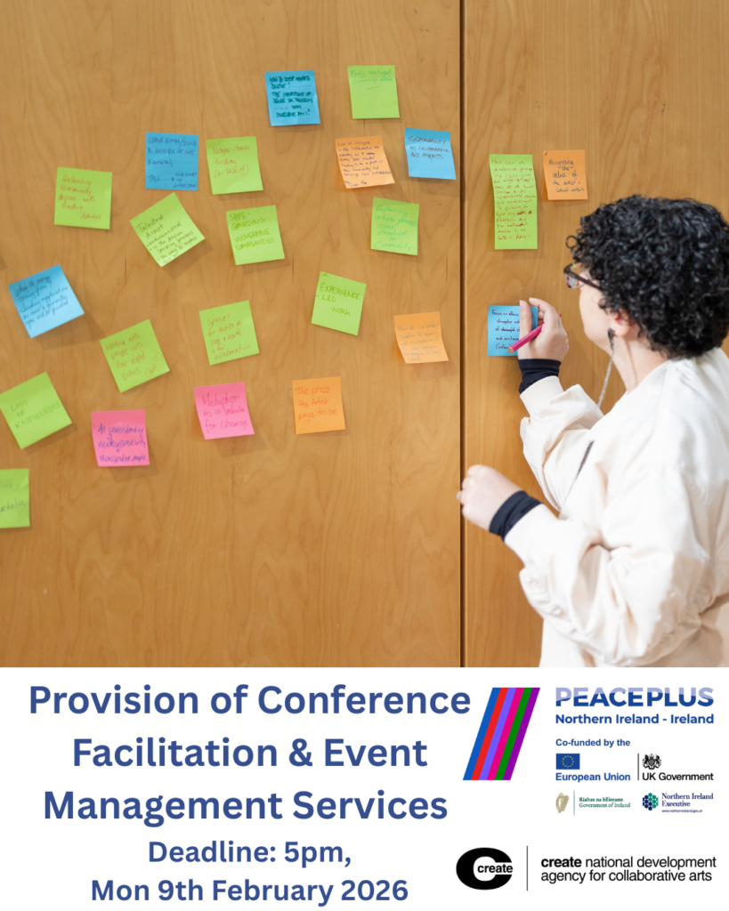 Festivals Connect Request for Tender: Provision of Conference Facilitation & Event Management Services